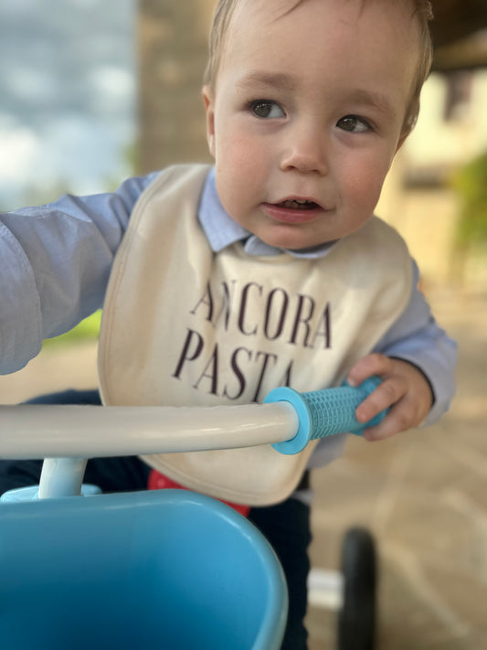Bavaglino in cotone "Ancora Pasta"